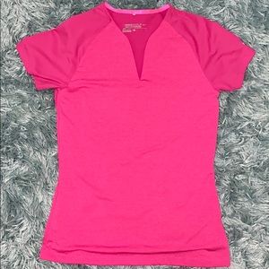 #NWT nike gold top performance dri-fit shirt!